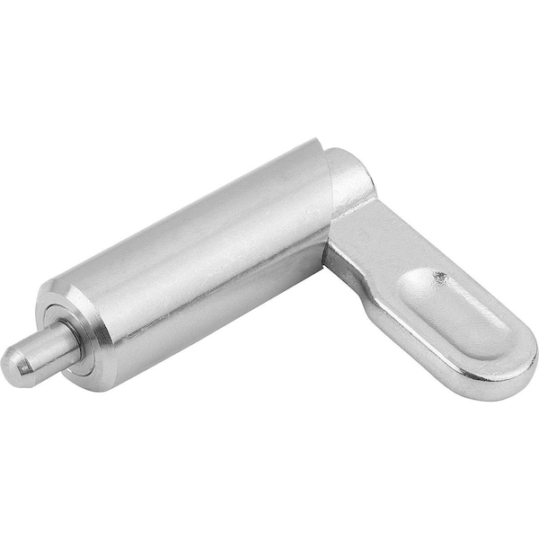 Cam-Action Indexing Plung Smooth Version, D=10, D1=16, Form:E, Stainless Steel